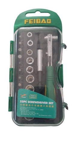 Bit Set FEIBAO (Socket 22pc)