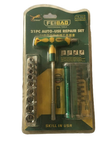 Bit Set Feibao (Auto Kit 21pc)