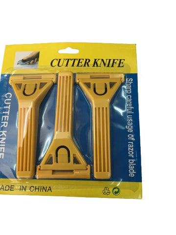 Scraper Window Set 3pc (YELLOW)