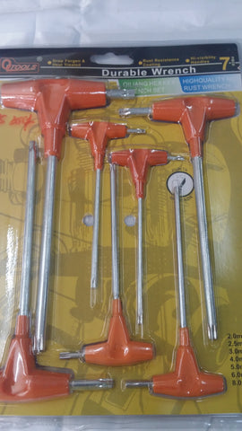 Screwdriver Set 7pc (Allen or STAR)