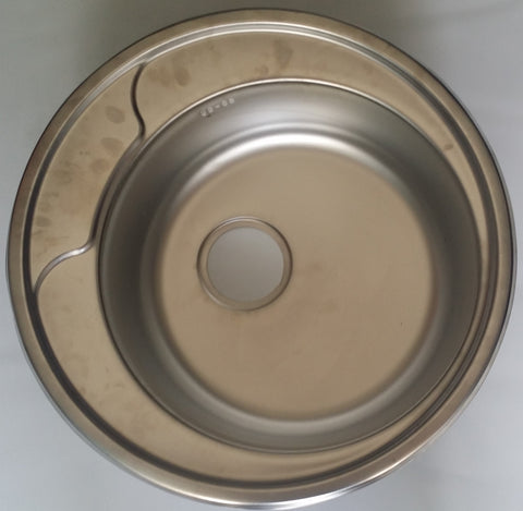 Sink Basin Metal Round