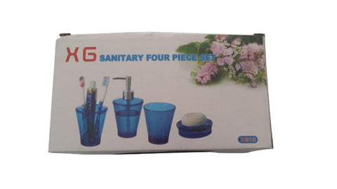 Soap Set Holder 4pc (Plastic)