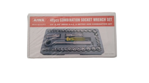 Socket Set AIWA (40PC)