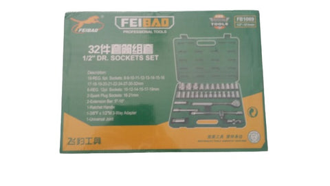 Socket Set FEIBAO (32PC)