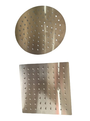 Shower Circle or Square 8" (Chrome)