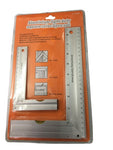 Try Square Aluminium 2 pc (6" 10") + Level