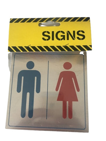 Sign Toilet M/F